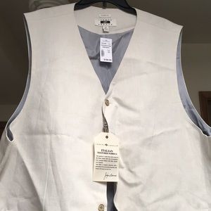 Joseph Abboud 3x Italian textured fabrics vest